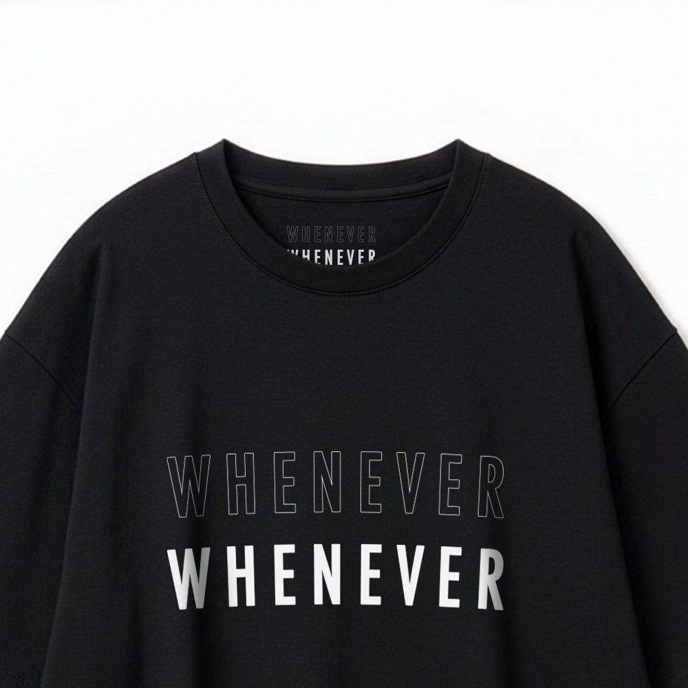 WHENEVER Original Logo Tee