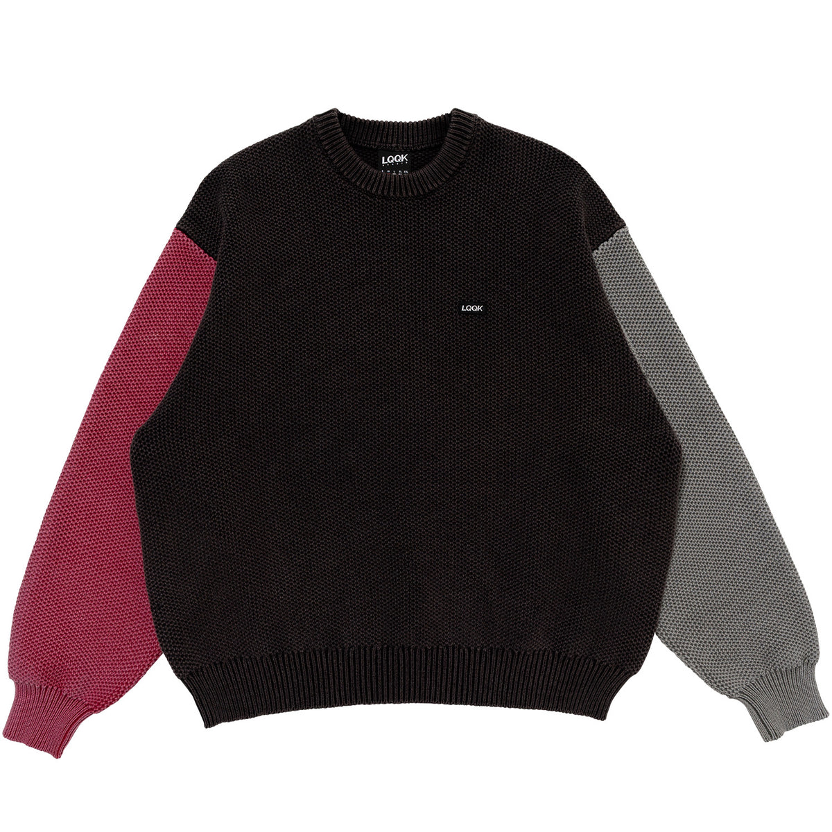 WAFFLE KNIT CREW