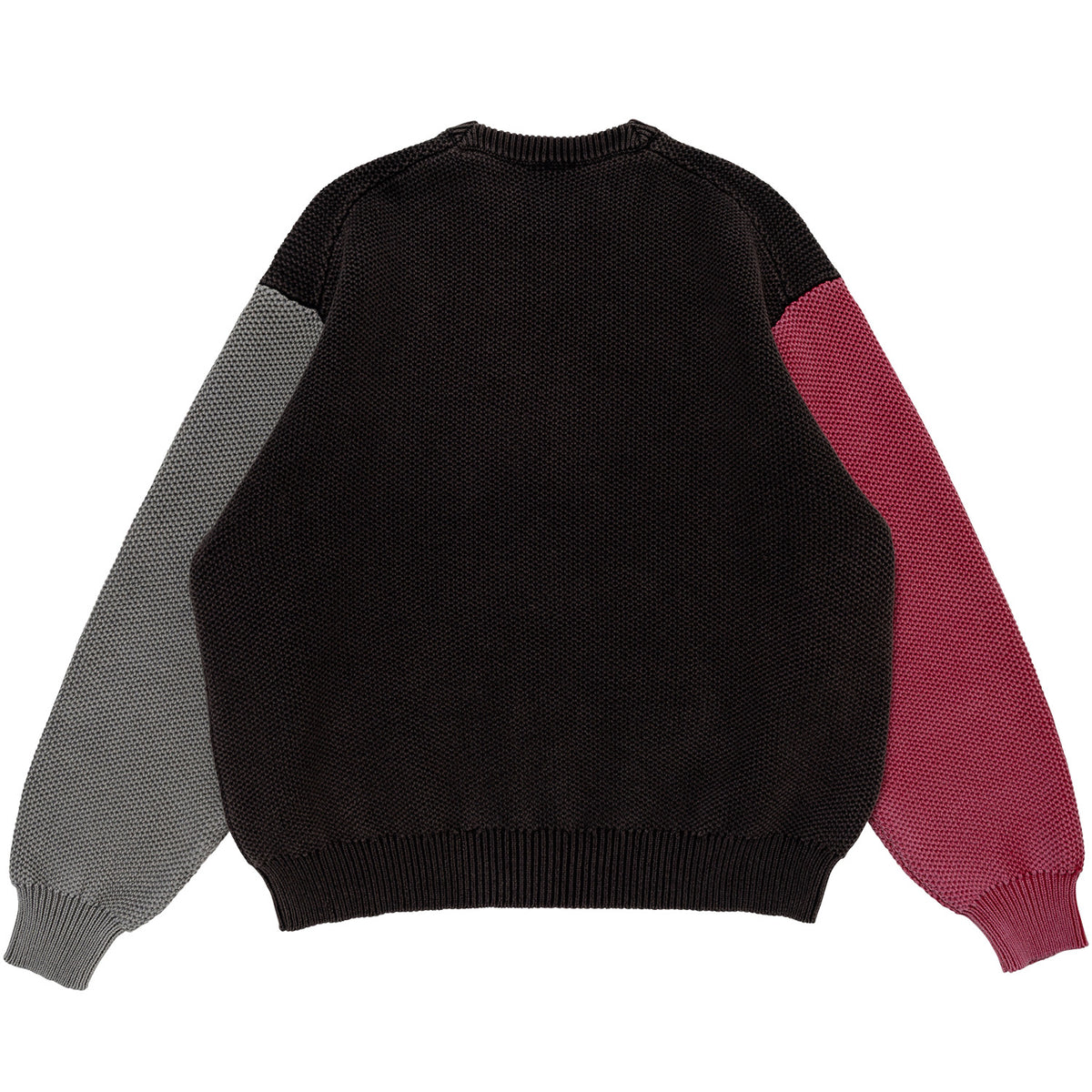 WAFFLE KNIT CREW