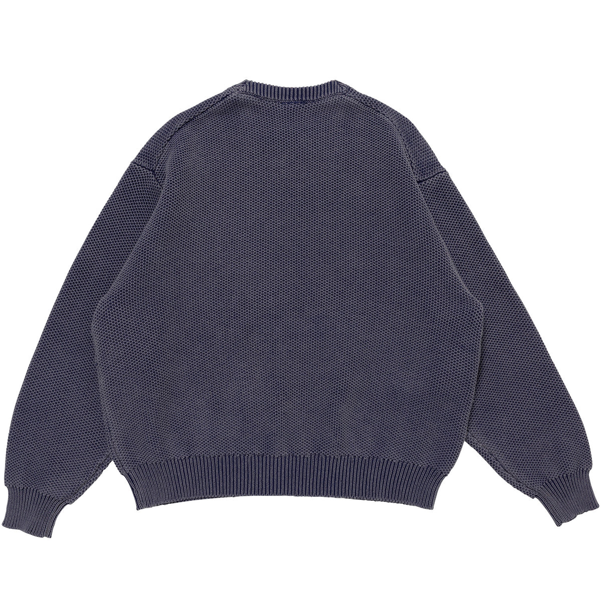 WAFFLE KNIT CREW
