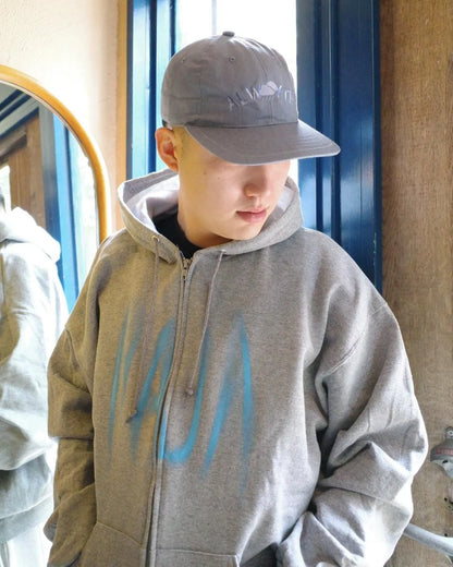 Motion logo zip-up hoodie