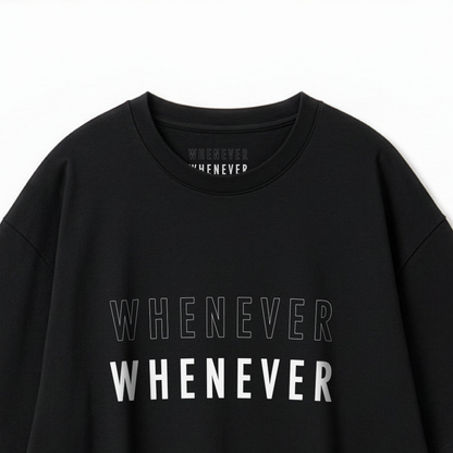 WHENEVER Original Logo Tee