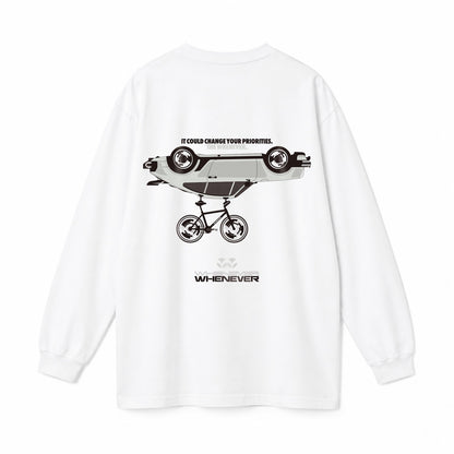 THE WHENEVER long sleeve tee