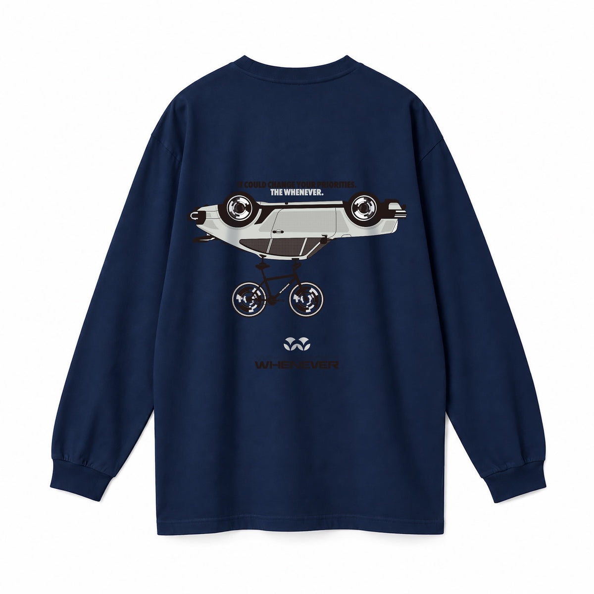 THE WHENEVER long sleeve tee