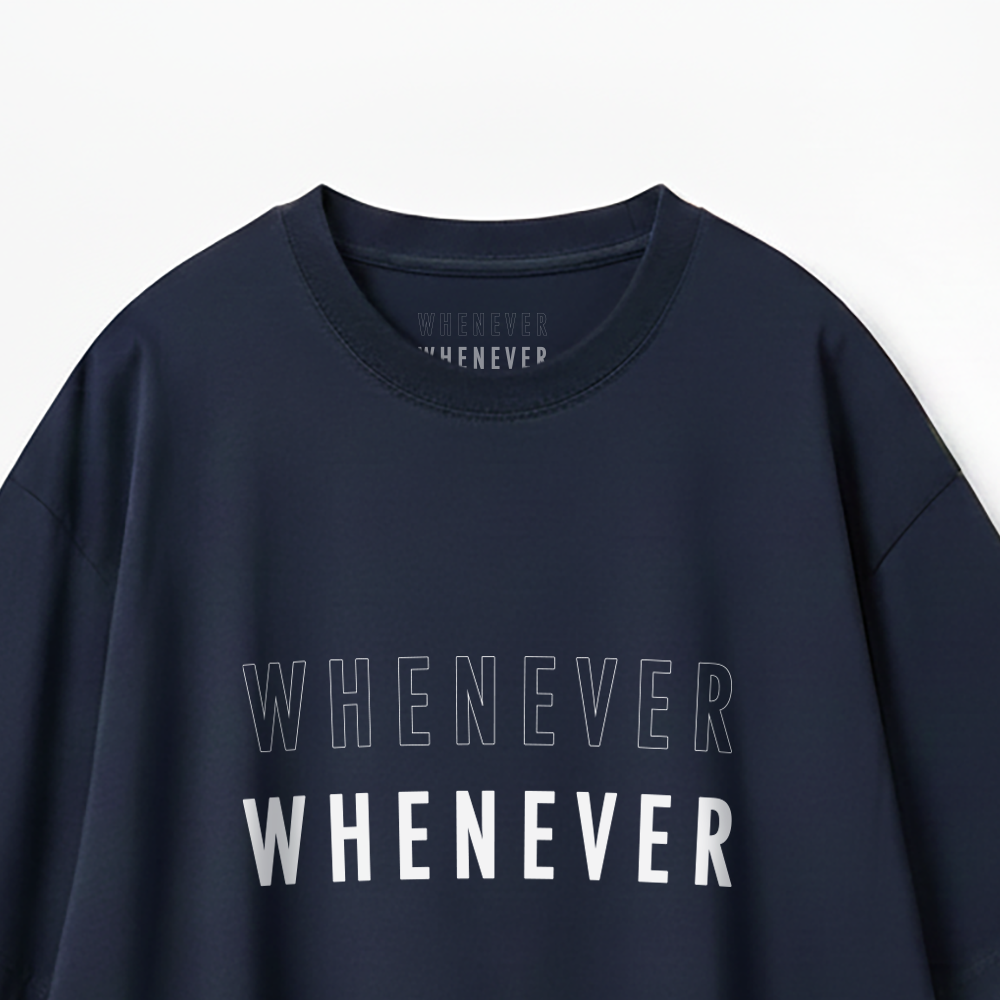 WHENEVER Original Logo Tee