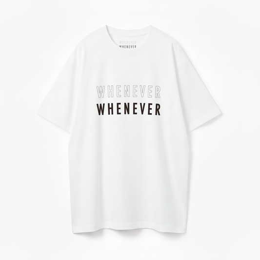 WHENEVER Original Logo Tee
