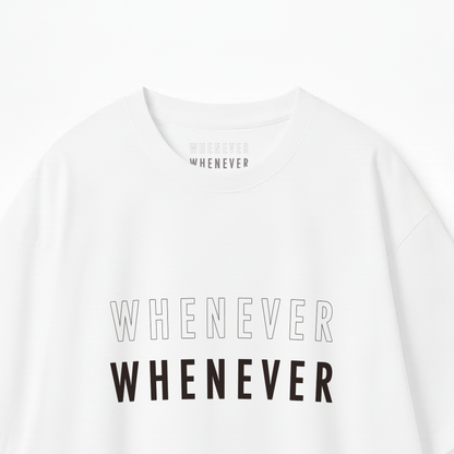 WHENEVER Original Logo Tee