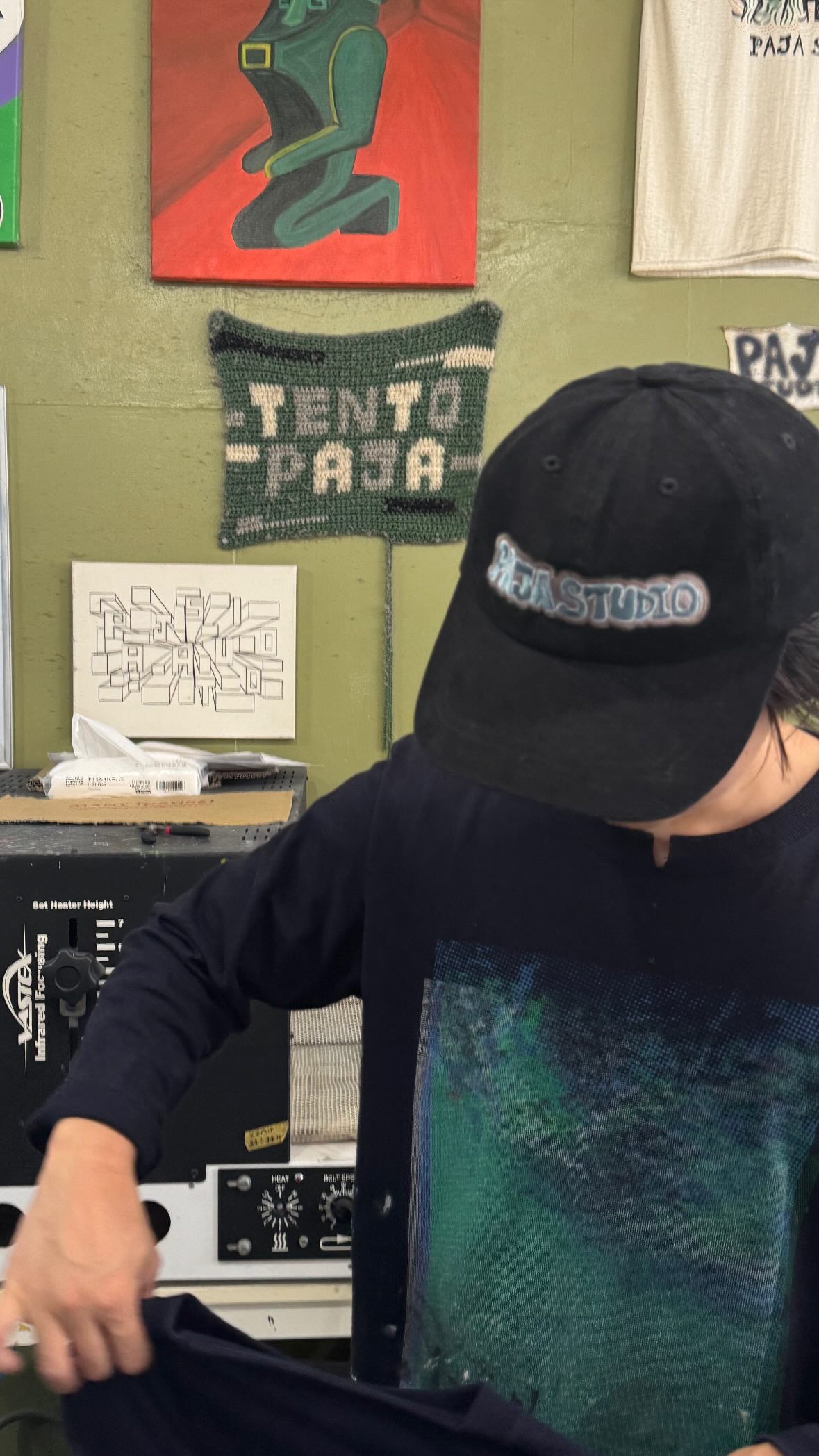 PS logo cap