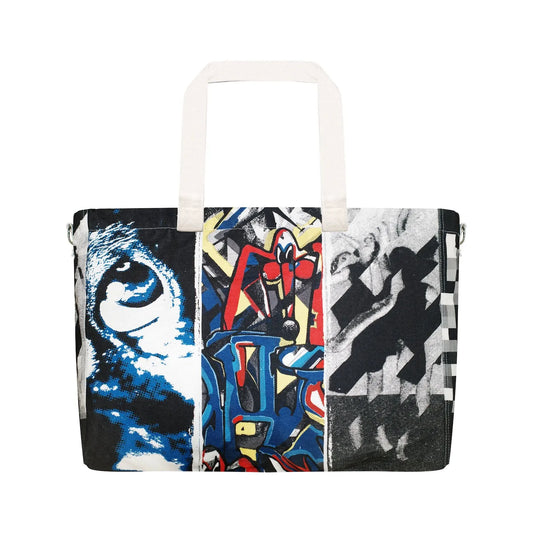 Split Jumbo Tote Bag