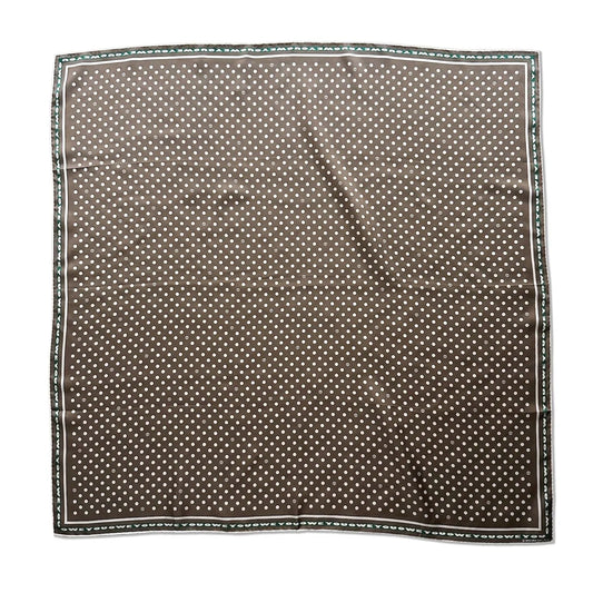OWEYOU Dot Silk Scarf