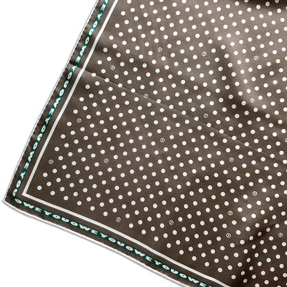 OWEYOU Dot Silk Scarf
