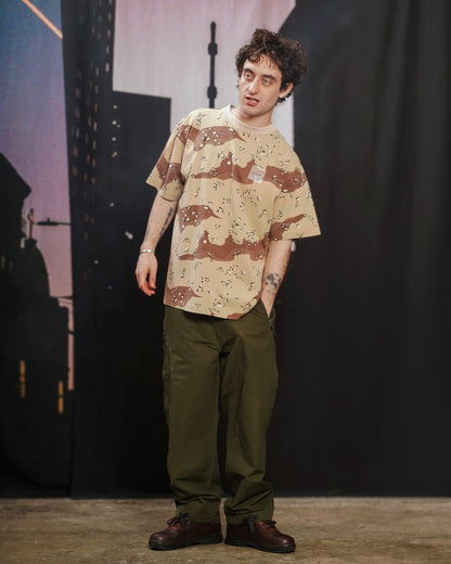 CAMO BOX LOGO TEE