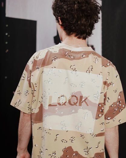 CAMO BOX LOGO TEE