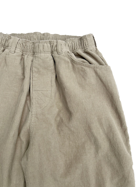 Grid Cord Slacks