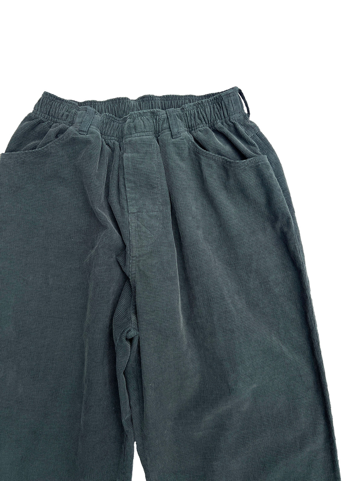 Grid Cord Slacks